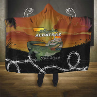 Alligator Alcatraz Hooded Blanket Prison Florida Everglades - Wonder Print Shop