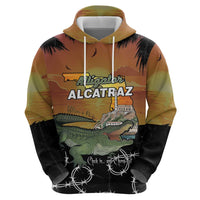 Alligator Alcatraz Hoodie Prison Florida Everglades - Wonder Print Shop