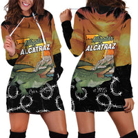 Alligator Alcatraz Hoodie Dress Prison Florida Everglades - Wonder Print Shop