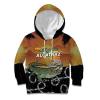 Alligator Alcatraz Kid Hoodie Prison Florida Everglades - Wonder Print Shop