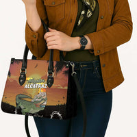 Alligator Alcatraz Leather Bag Prison Florida Everglades - Wonder Print Shop