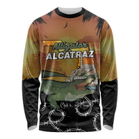 Alligator Alcatraz Long Sleeve Shirt Prison Florida Everglades - Wonder Print Shop