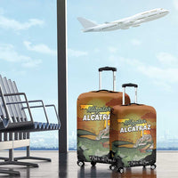 Alligator Alcatraz Luggage Cover Prison Florida Everglades - Wonder Print Shop