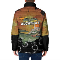Alligator Alcatraz Padded Jacket Prison Florida Everglades - Wonder Print Shop