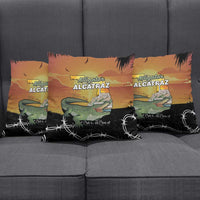 Alligator Alcatraz Pillow Cover Prison Florida Everglades - Wonder Print Shop