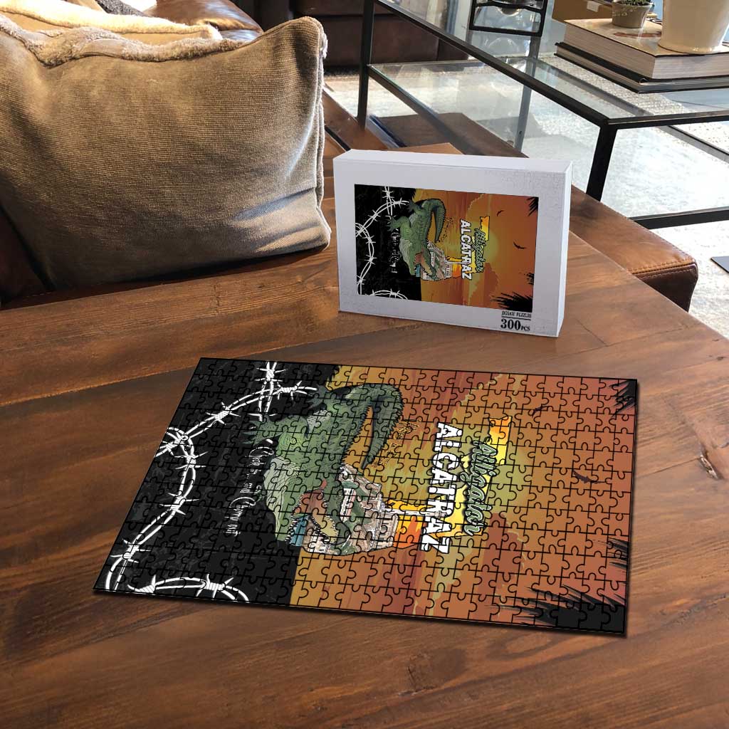 Alligator Alcatraz Puzzle Prison Florida Everglades - Wonder Print Shop