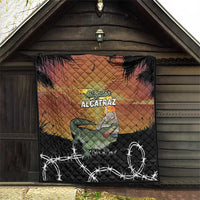 Alligator Alcatraz Quilt Prison Florida Everglades - Wonder Print Shop