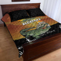 Alligator Alcatraz Quilt Bed Set Prison Florida Everglades - Wonder Print Shop