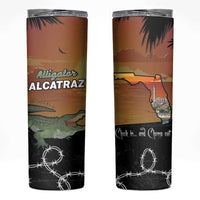 Alligator Alcatraz Skinny Tumbler Prison Florida Everglades - Wonder Print Shop