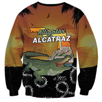Alligator Alcatraz Sweatshirt Prison Florida Everglades - Wonder Print Shop