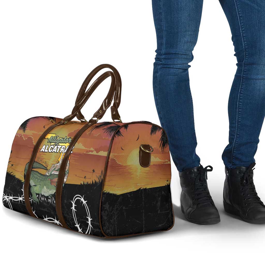 Alligator Alcatraz Travel Bag Prison Florida Everglades - Wonder Print Shop
