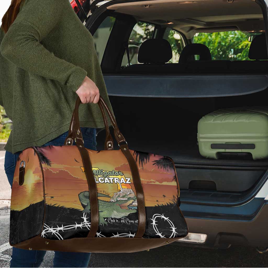 Alligator Alcatraz Travel Bag Prison Florida Everglades - Wonder Print Shop
