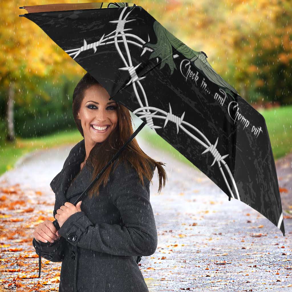 Alligator Alcatraz Umbrella Prison Florida Everglades - Wonder Print Shop