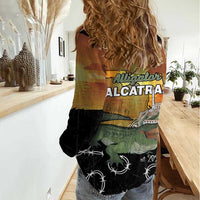 Alligator Alcatraz Women Casual Shirt Prison Florida Everglades - Wonder Print Shop