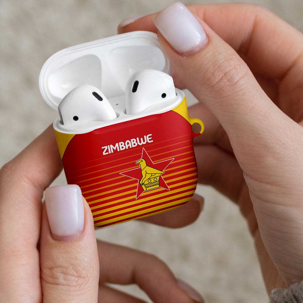 Zimbabwe Cricket AirPods Case Go Chevrons Go - Wonder Print Shop