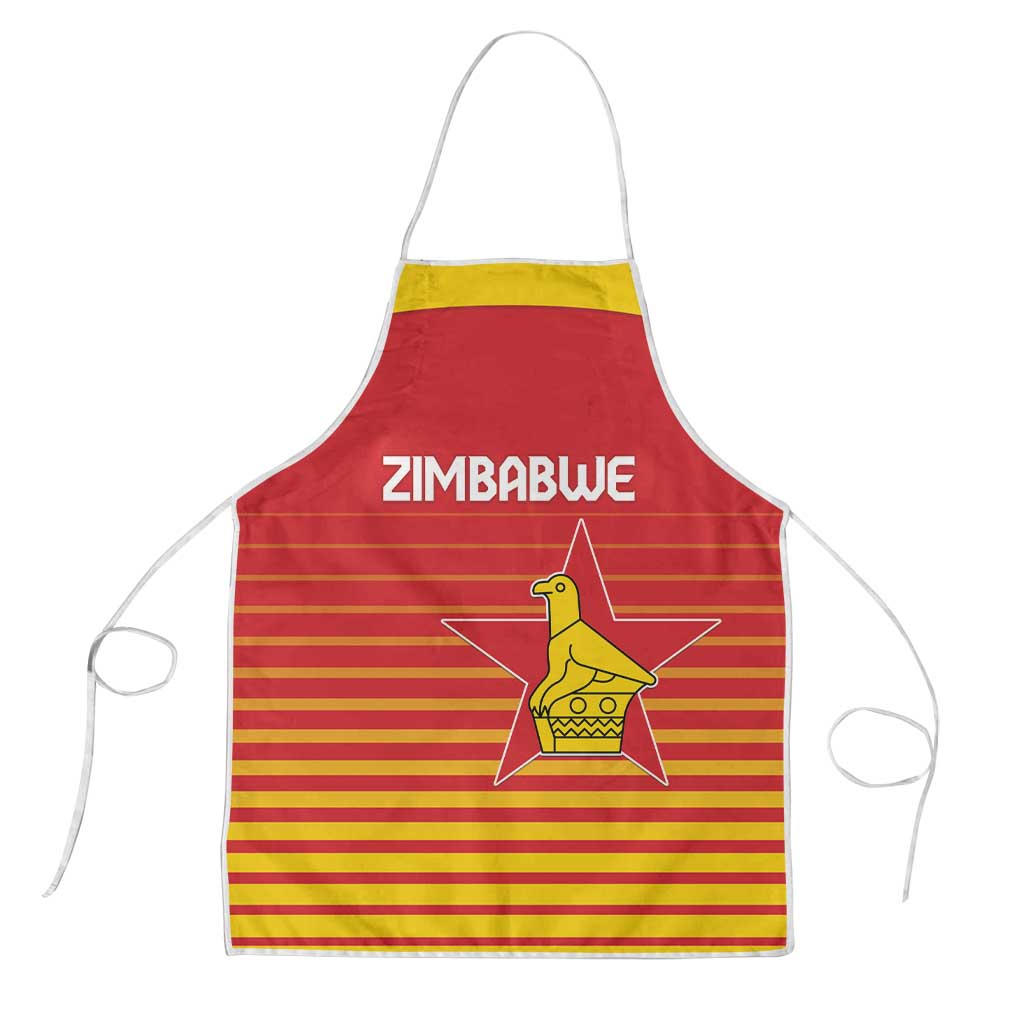 Zimbabwe Cricket Apron Go Chevrons Go - Wonder Print Shop