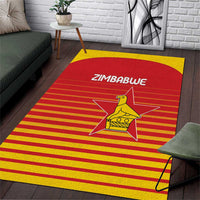Zimbabwe Cricket Area Rug Go Chevrons Go - Wonder Print Shop