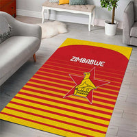 Zimbabwe Cricket Area Rug Go Chevrons Go - Wonder Print Shop