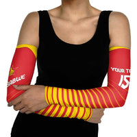 Custom Zimbabwe Cricket Arm Sleeves Go Chevrons Go - Wonder Print Shop