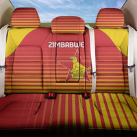 Zimbabwe Cricket Back Car Seat Cover Go Chevrons Go - Wonder Print Shop