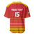 Custom Zimbabwe Cricket Baseball Jersey Go Chevrons Go - Wonder Print Shop