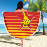 Zimbabwe Cricket Beach Blanket Go Chevrons Go - Wonder Print Shop
