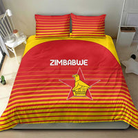 Zimbabwe Cricket Bedding Set Go Chevrons Go - Wonder Print Shop