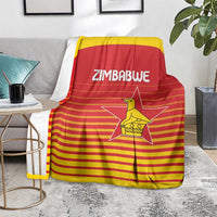 Zimbabwe Cricket Blanket Go Chevrons Go - Wonder Print Shop