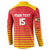 Custom Zimbabwe Cricket Button Sweatshirt Go Chevrons Go - Wonder Print Shop