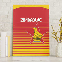 Zimbabwe Cricket Canvas Wall Art Go Chevrons Go - Wonder Print Shop