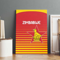 Zimbabwe Cricket Canvas Wall Art Go Chevrons Go - Wonder Print Shop
