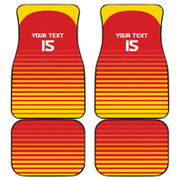 Zimbabwe Cricket Car Mats Go Chevrons Go - Wonder Print Shop