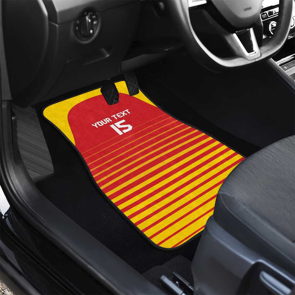 Zimbabwe Cricket Car Mats Go Chevrons Go - Wonder Print Shop