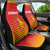 Zimbabwe Cricket Car Seat Cover Go Chevrons Go - Wonder Print Shop