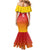 Custom Zimbabwe Cricket Family Matching Mermaid Dress and Hawaiian Shirt Go Chevrons Go - Wonder Print Shop