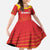 Custom Zimbabwe Cricket Family Matching Off The Shoulder Long Sleeve Dress and Hawaiian Shirt Go Chevrons Go - Wonder Print Shop