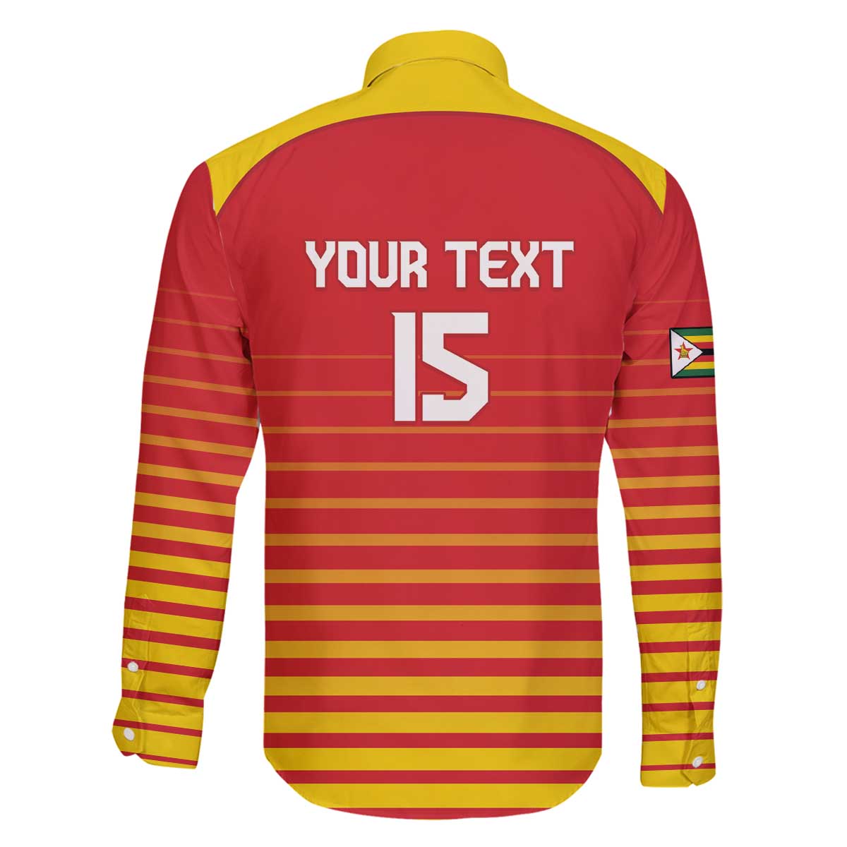 Custom Zimbabwe Cricket Family Matching Off The Shoulder Long Sleeve Dress and Hawaiian Shirt Go Chevrons Go - Wonder Print Shop