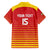 Custom Zimbabwe Cricket Family Matching Off Shoulder Maxi Dress and Hawaiian Shirt Go Chevrons Go - Wonder Print Shop
