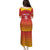 Custom Zimbabwe Cricket Family Matching Puletasi and Hawaiian Shirt Go Chevrons Go - Wonder Print Shop