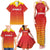 Custom Zimbabwe Cricket Family Matching Tank Maxi Dress and Hawaiian Shirt Go Chevrons Go - Wonder Print Shop