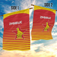 Zimbabwe Cricket Garden Flag Go Chevrons Go - Wonder Print Shop