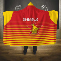 Zimbabwe Cricket Hooded Blanket Go Chevrons Go - Wonder Print Shop