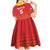 Custom Zimbabwe Cricket Kid Short Sleeve Dress Go Chevrons Go - Wonder Print Shop