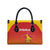 Zimbabwe Cricket Leather Bag Go Chevrons Go - Wonder Print Shop