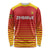 Custom Zimbabwe Cricket Long Sleeve Shirt Go Chevrons Go - Wonder Print Shop