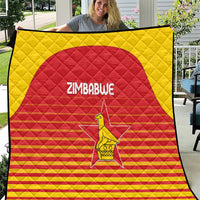 Zimbabwe Cricket Quilt Go Chevrons Go - Wonder Print Shop