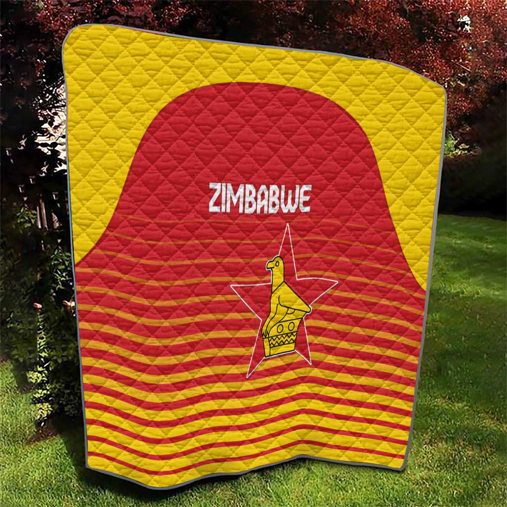 Zimbabwe Cricket Quilt Go Chevrons Go - Wonder Print Shop