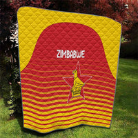 Zimbabwe Cricket Quilt Go Chevrons Go - Wonder Print Shop