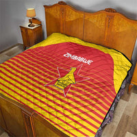 Zimbabwe Cricket Quilt Go Chevrons Go - Wonder Print Shop