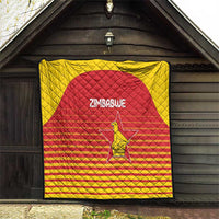 Zimbabwe Cricket Quilt Go Chevrons Go - Wonder Print Shop